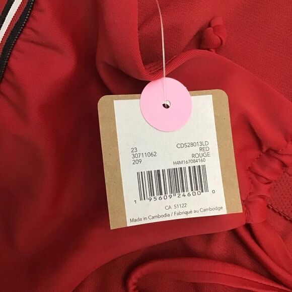 Swimsuit Canada one piece sport swimming suit red one piece bathing Canada large - Picture 4 of 15